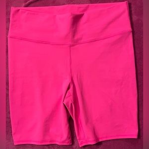 Fabletics Women’s Shorts, Size:XXL, Neon/Bright Pink